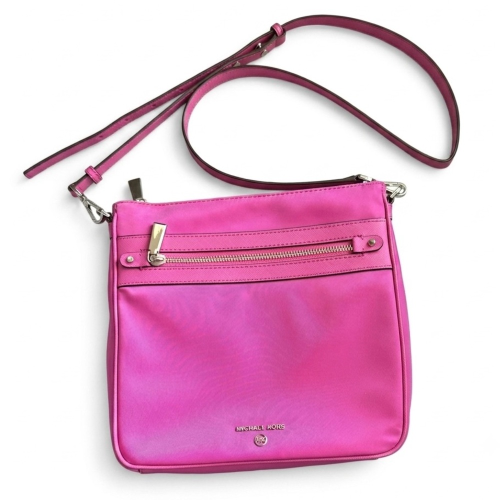 Michael Kors Jet Set Charm Large North South Nylon Crossbody